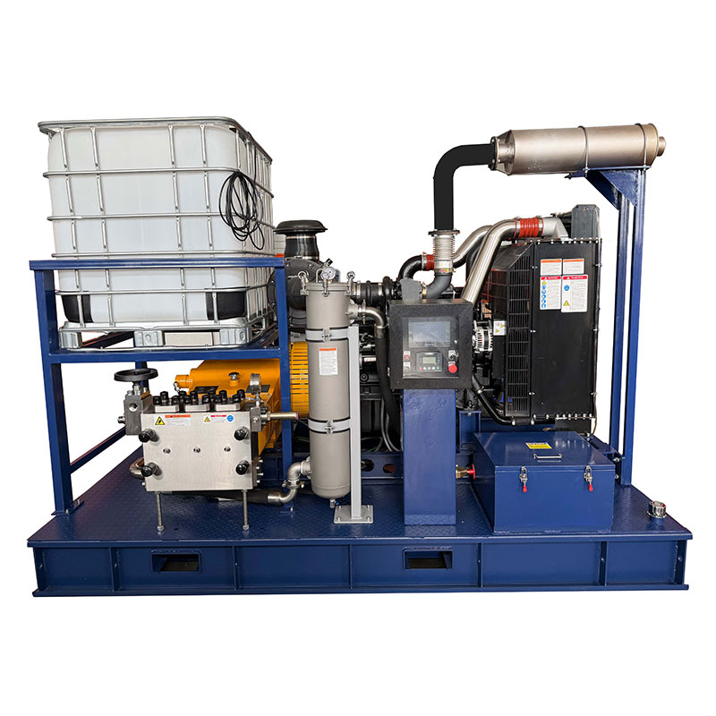 40,000 PSI High Pressure Water Blasting Machine para sa Industrial Cleaning