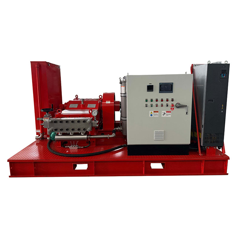 High Pressure Condenser Tube Cleaning Water Jetting Machine