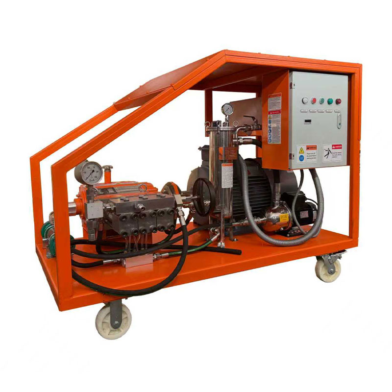 High Pressure Water Jetting Machine para sa Paglilinis ng Daan at Ibabaw