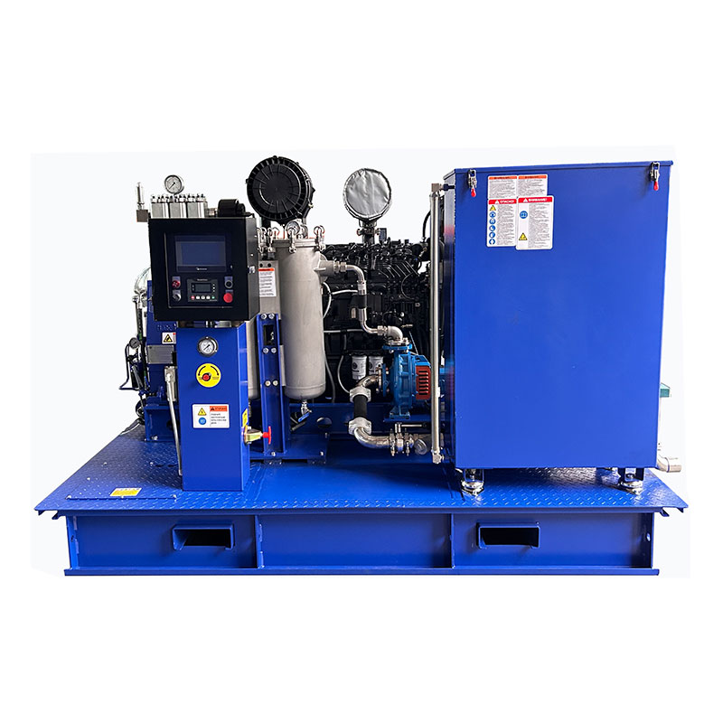 High Pressure Water Jet Sewer Cleaning Machine