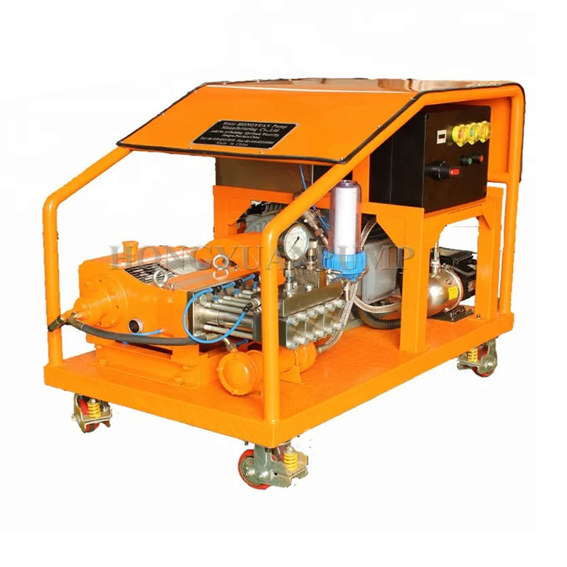 1000 Bar High Pressure Water Jet Pump para sa Mga Application ng Sewer Jetting