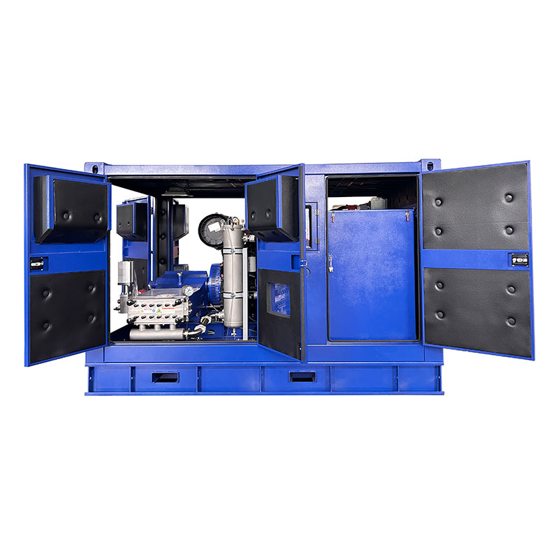 1500 Bar Hydraulic Sewer Jetting High Pressure Machine